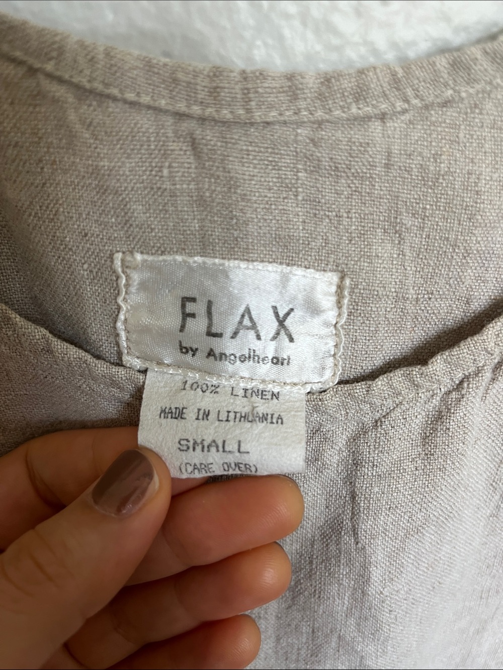 Vintage Flax dress - Picture 2 of 2